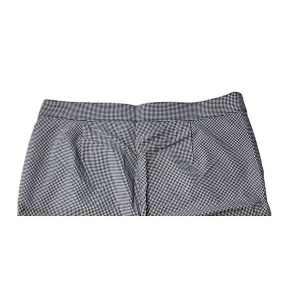 Rafaella Womens 7" Inseam Comfort Fit Stretch Short Black/White Size 16 - Picture 4 of 8